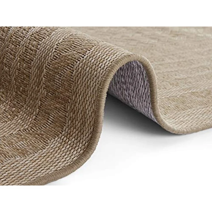 In- & Outdoor Teppich Limonero Beige Braun - 80x150x0,6cm – Bild 7