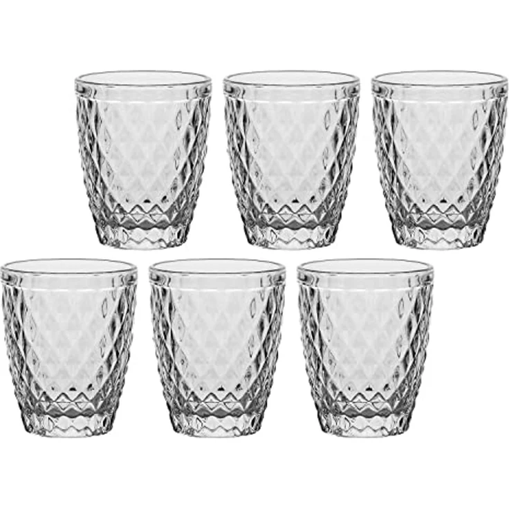 La Porcellana Bianca La Porcellana Bianca Set mit 6 Gläsern mit dickem Boden 270 ml P401100001Z – Bild 2