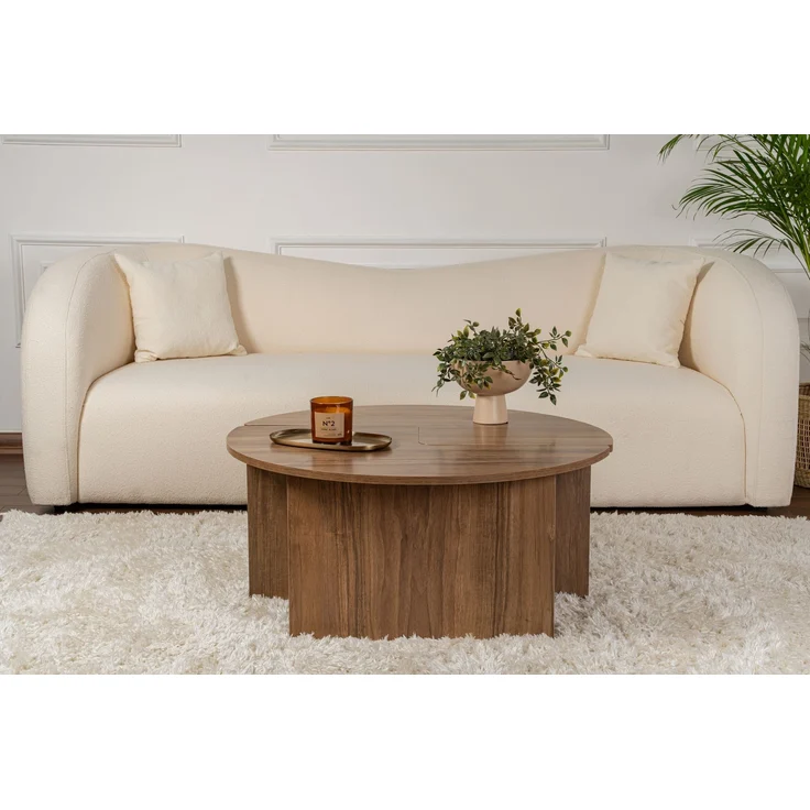 Skye Decor Couchtisch 100% MELAMINE COATED PARTICLE BOARD, 90 cm x 41 cm x 18 mm 241NRD14 – Bild 4