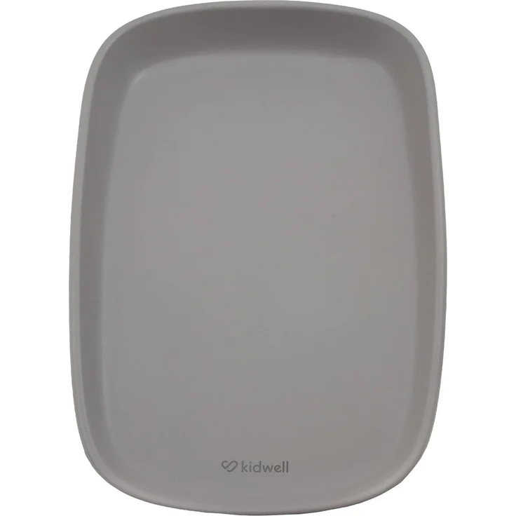 COIL Wickelauflage, Babypflegematte, Wickeltisch, Wickelunterlage, Wickelmulde, leichte Kommodenmatte, EVA-Schaum, Weich, wasserdicht, mit 11 cm hohem Rand, (Grau) – Bild 4