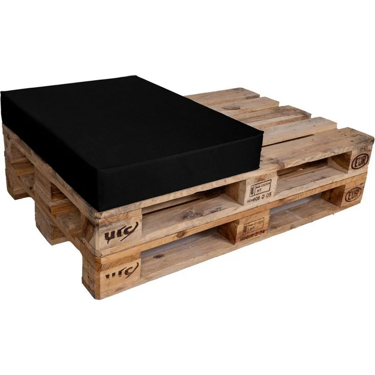 TexDeko Palettenkissen Halbes Palettenkissen für Palettensofa wasserabweisend, (60x80cm) gepolstert In- & Outdoor, Premium-Qualität – Bild 1