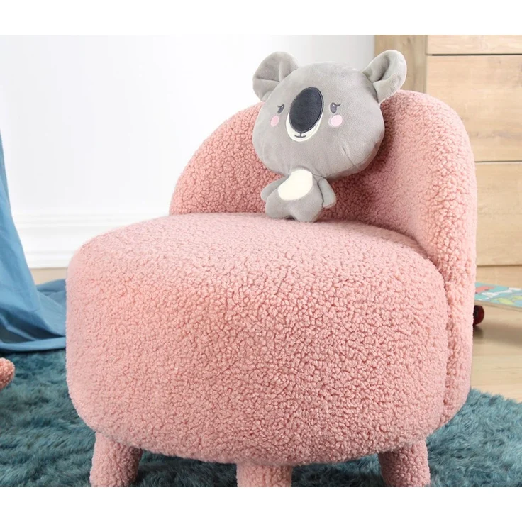 Hanah Home 'Moouv 3343 - Powder' Pouffe, Pulver, 46 x 51 x 46 cm – Bild 3