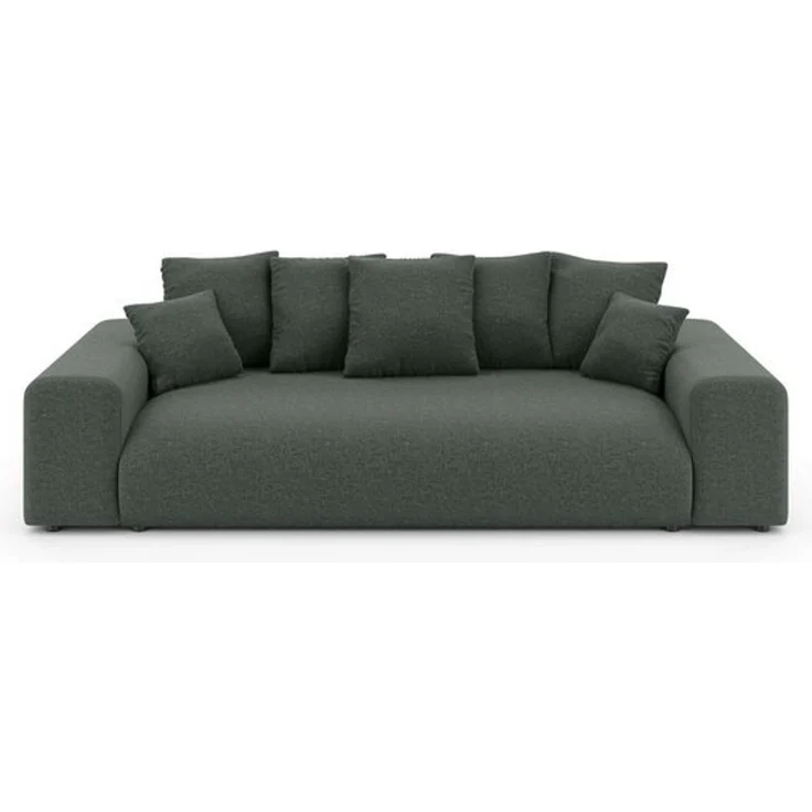 Home affaire Big-Sofa LAKESIDE 3-Sitzer Schlafsofa mit Bettkasten, Breite 256,5 cm, Liegefläche 168,5x195 cm, hoher Sitzkomfort, Maße B/T/H: 256/122/82cm – Bild 4