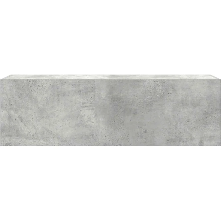 vidaXL Bad-Wandschrank Betongrau 100x25x30 cm Holzwerkstoff 860097 – Bild 4