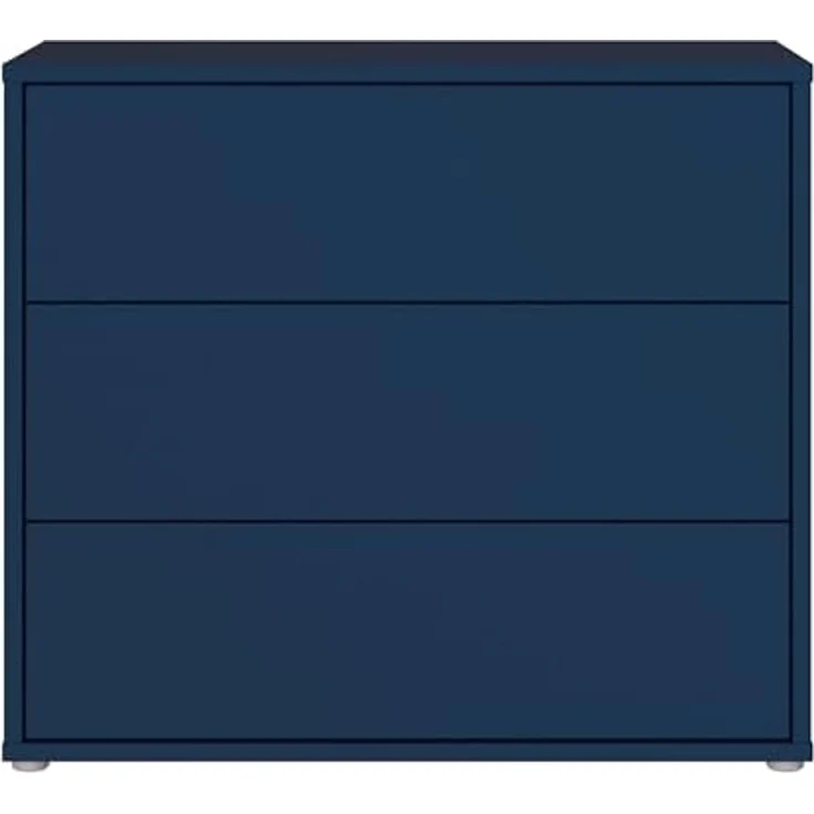 FORTE Kommode Alice Springs, Kommode, 3 Schubkästen B/H/T 94,8/83,1/41,5, Schubkästen mit Vollauszug, grifflos,Push to open – Bild 2