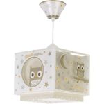 Dalber kinderlampe Pendelleuchte Hängelampe Eule Tiere Good Night, Beige