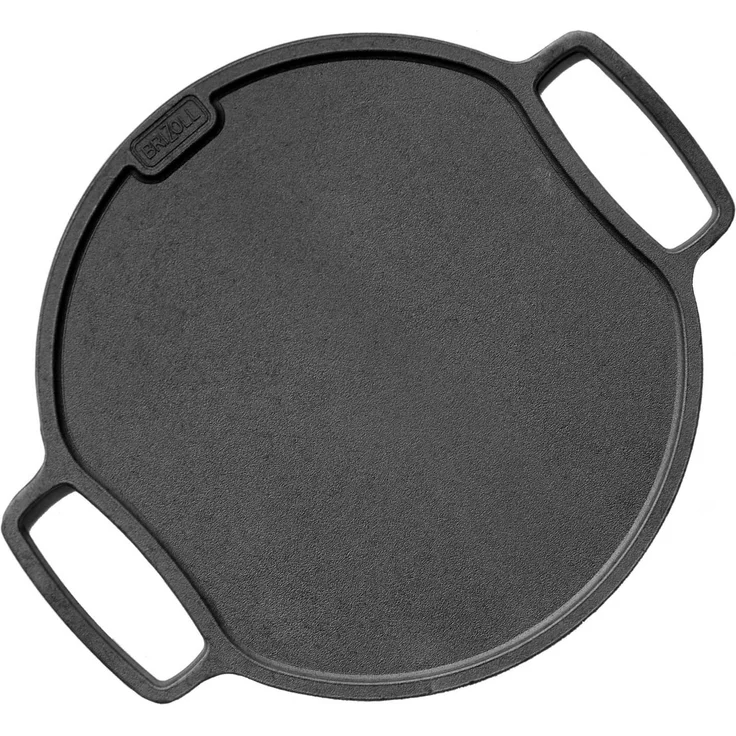 4BIG. fun Grillplatte, geriffelt, Gusseisen schwarz, 32,0 cm – Bild 3