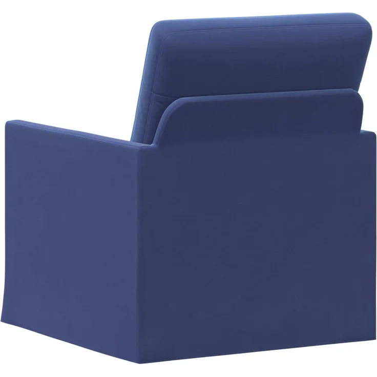 vidaXL Einzelsofa Polizeiblau 70 x 81 x 82 cm Samt (V) 42041033 – Bild 4