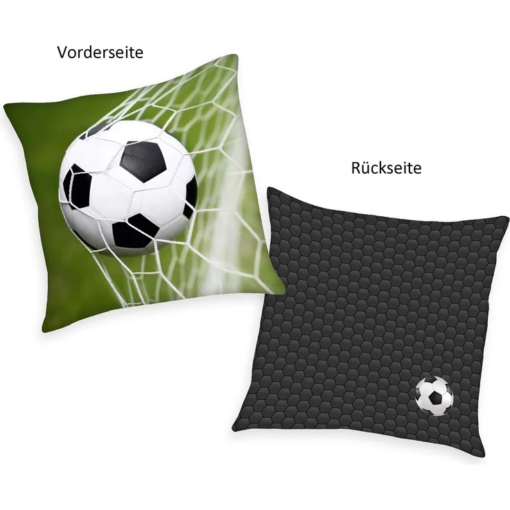 Herding Young Collection Dekokissen Fußball, mit tollem Fußball Motiv – Bild 2