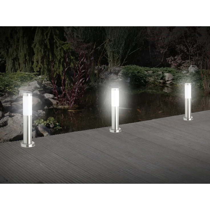 Smartwares 10.042.75 Gartenpfosten/Außenstehleuchte mit Bewegungsmelder RX1010-45S – Bild 4