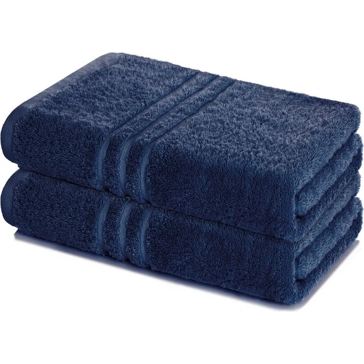 Lavea Badetuch Elena 2er Set Badetücher 100x150 cm, Duschtuch, 500 g/m² Frottier, weich & saugstark, pflegeleicht – Bild 1