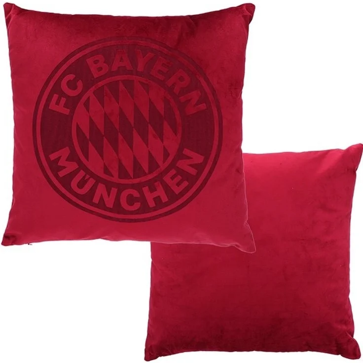 FC Bayern München Dekokissen FC Bayern München Kissen Logo Bordeaux – Bild 4