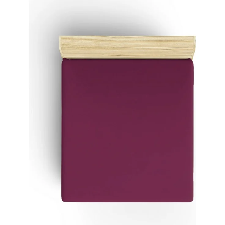 L'essentiel Maison 'Purple' Ranforce King Spannbettlaken (FR) (IT) (ES) (DE), Lila, 200+30 x 160 cm – Bild 1