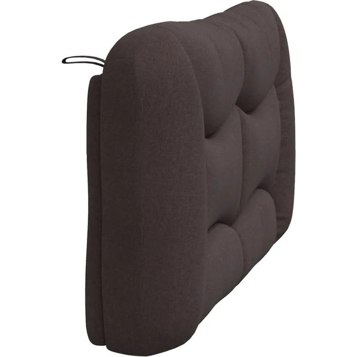 vidaXL Kopfteil-Kissen Dunkelbraun 140 cm Stoff 374579 – Bild 6