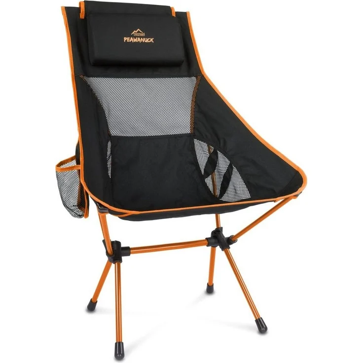 normani Campingstuhl Campingstuhl Peawanuck, Campingstuhl Angelstuhl Faltstuhl mit Getränkehalter bis zu 150 kg – Bild 2