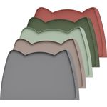 OHMO Napfunterlage für Hunde und Katze rutschfest, Silikon grau, 60x38 cm