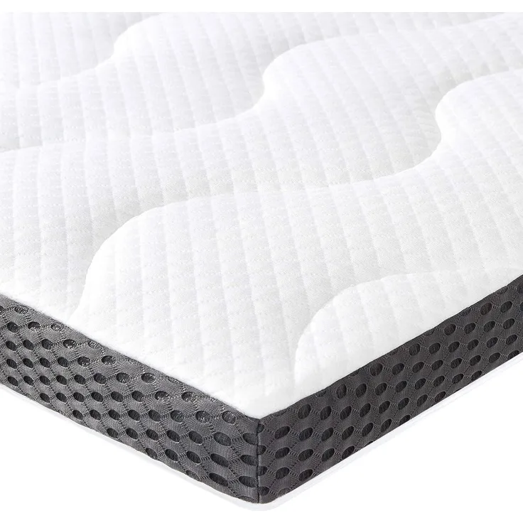 Amazon Basics - Gel-Schaumstoff-Matratzenauflage, 7 cm - 90 x 200 cm