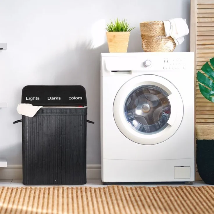 Wäschesortierer aus Bambus – Bild 2