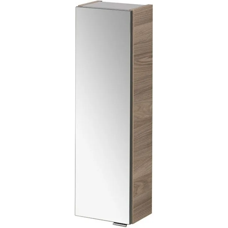 Fackelmann LUXOR Spiegel Hängeschrank 20 cm, Braun hell, links