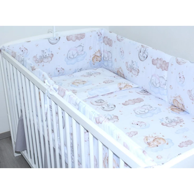 Primawela Bettnestchen Nestchen 360 cm Bettumrandung Baby Bett Kinder Nest Kopfumrandung – Bild 2