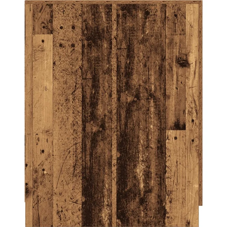 vidaXL Waschmaschinenschrank Altholz-Optik 70,5x71,5x91,5 cm 856640 – Bild 4