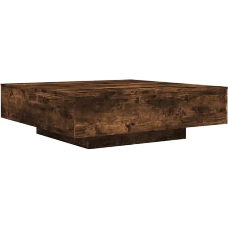 vidaXL Couchtisch Räuchereiche 100x100x31 cm Holzwerkstoff 836599 – Bild 2