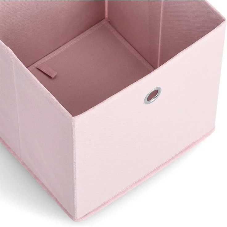 Aufbewahrungsbox mit Griffloch, Vlies - Rosé – Bild 2