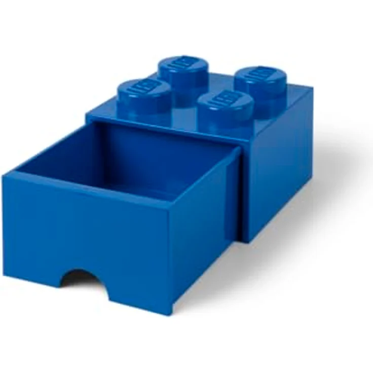 Lego 'Storage Brick 4' Aufbewahrungsbox blau mit 1 Schublade – Bild 7
