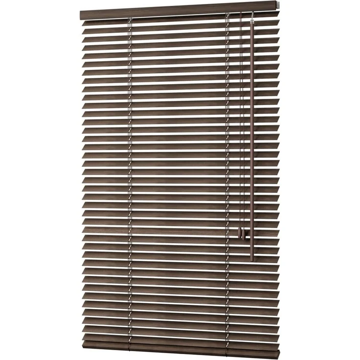 Sekey Jalousie Jalousie Klemmfix ohne Bohren Holzjalousie Holz Rollo Plissee Echtholz, Lamelle 35mm Montage mit Bohren oder ohne Bohren möglich für Fenster – Bild 5