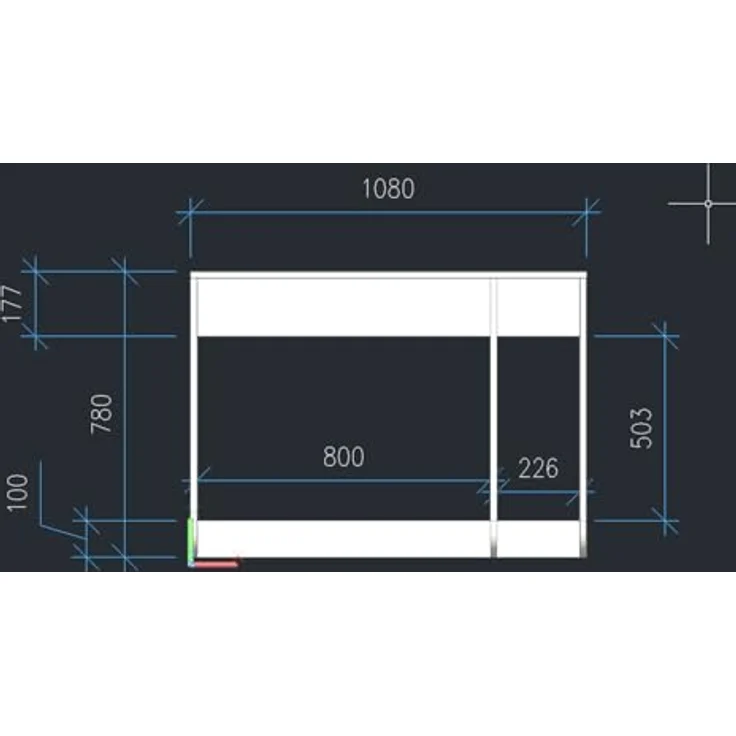 regalik Wickeltischaufsatz mit Teilung für IKEA HEMNES, Wickelkommoden Aufsatz mit Trennfach, 50 cm Tiefe, abnehmbar, mit abgerundeter Front, für Wickeltisch oder Wickelkommode, Eiche, 108 × 78cm – Bild 6
