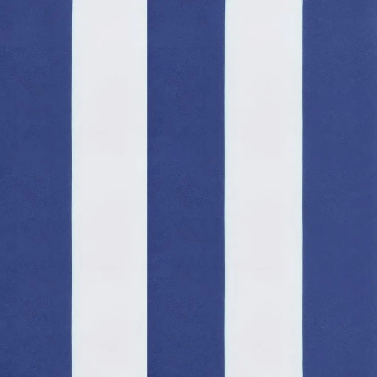 vidaXL Outdoor-Kissen 4 stk. Stoff Blau-weiß gestreift 100 x 50 x 7 cm 377717 – Bild 9