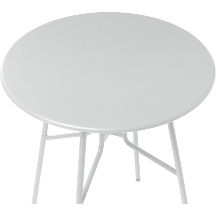 Outdoor Bistrotisch TALTAL 64 cm 64 cm Metall Grau – Bild 5