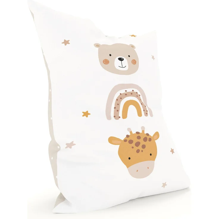 Green Bean® Kinder Sitzsack Little Friends 100x135cm mit 270 Liter hochwertiger EPS Perlen Füllung und waschbarem Motiv Wechsel-Bezug aus 100% Baumwoll – Bild 2