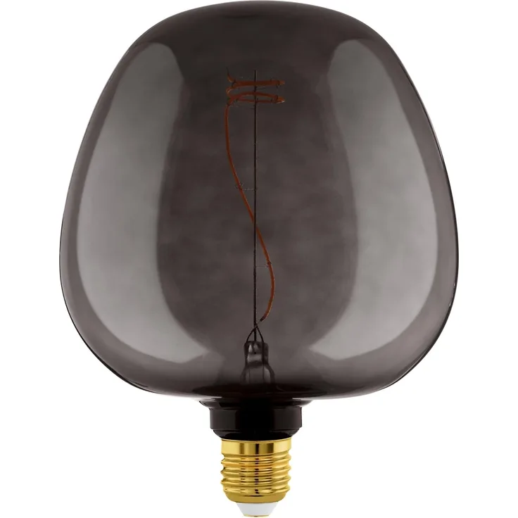 Eglo 110267 LED Leuchtmittel E27 1X4W 2000K schwarz L:25. 5cm Ø19cm dimmbar