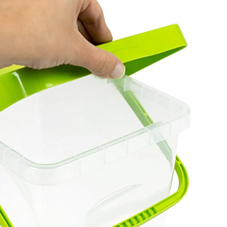 BranQ Aufbewahrungsbox, 10 L Behälter Waschpulver Futterbehalter – Bild 6