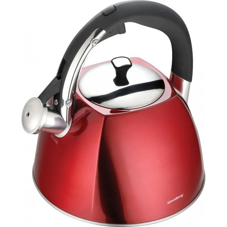 Klausberg Klausberg Wasserkocher mit Pfeife 3l 7765
