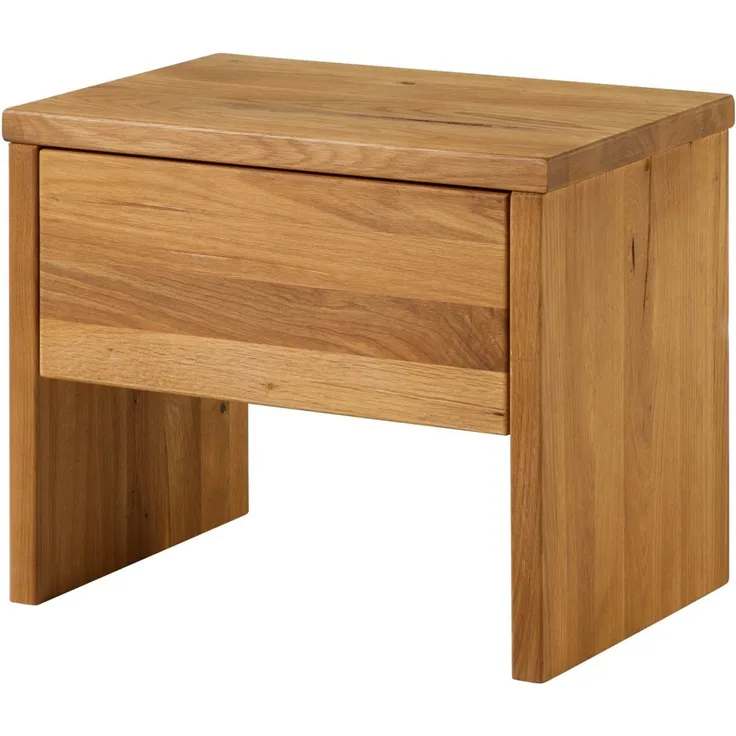 Nachttisch Wildeiche 50x35x40 natur geölt JANGALI #719