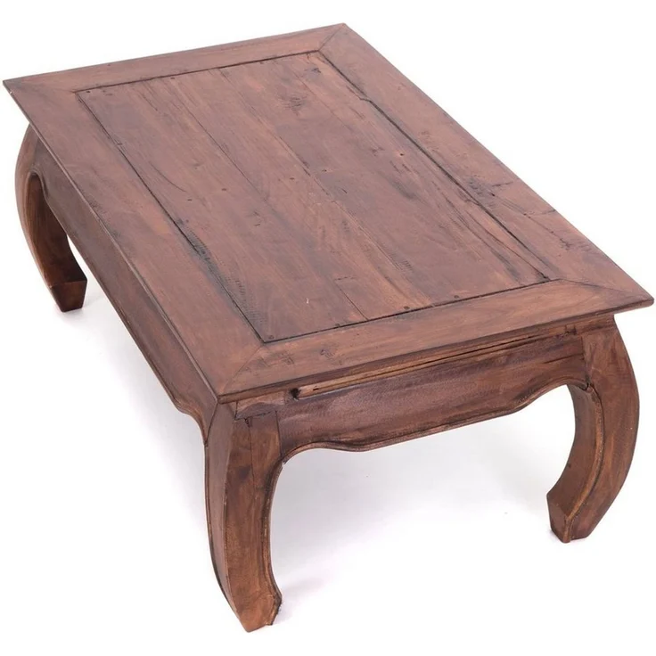 DESIGN DELIGHTS Couchtisch OPIUMTISCH "EAST", 100x60cm (BxT), Mahagoni, Beistelltisch, Farbe: – Bild 3