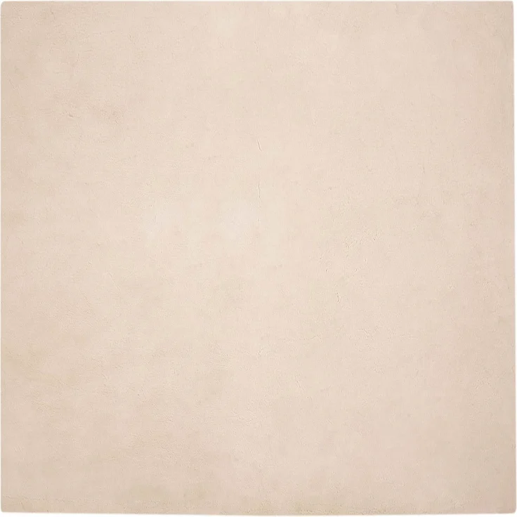 vidaXL Rutschfester Kunstfellteppich Olite Taupe 200 x 200 cm 42021753 – Bild 1