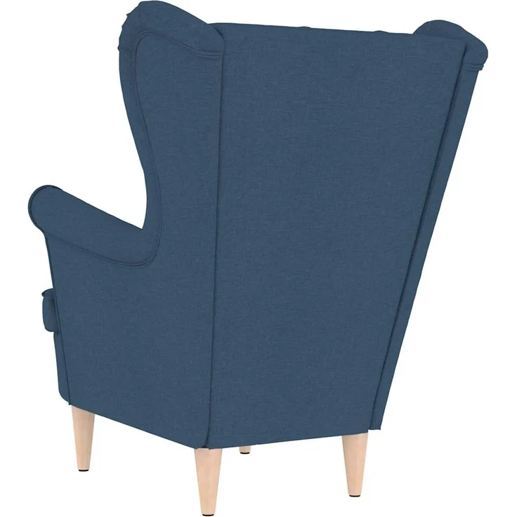 vidaXL Sessel Blau 74x84x100 cm Stoff 4016903 – Bild 5