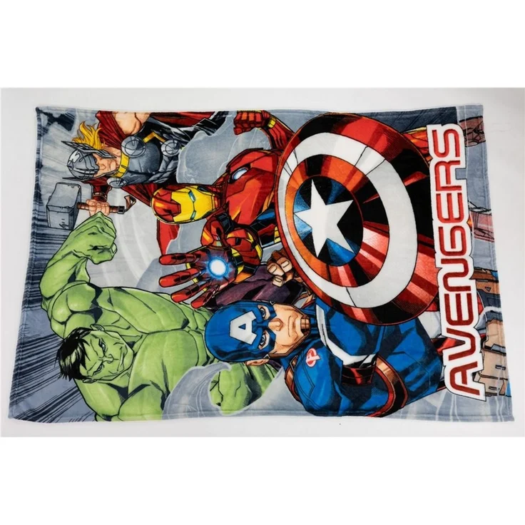 Marvel Avengers Kuscheldecke Flanelldecke 110x150 cm weich & warm – Bild 2