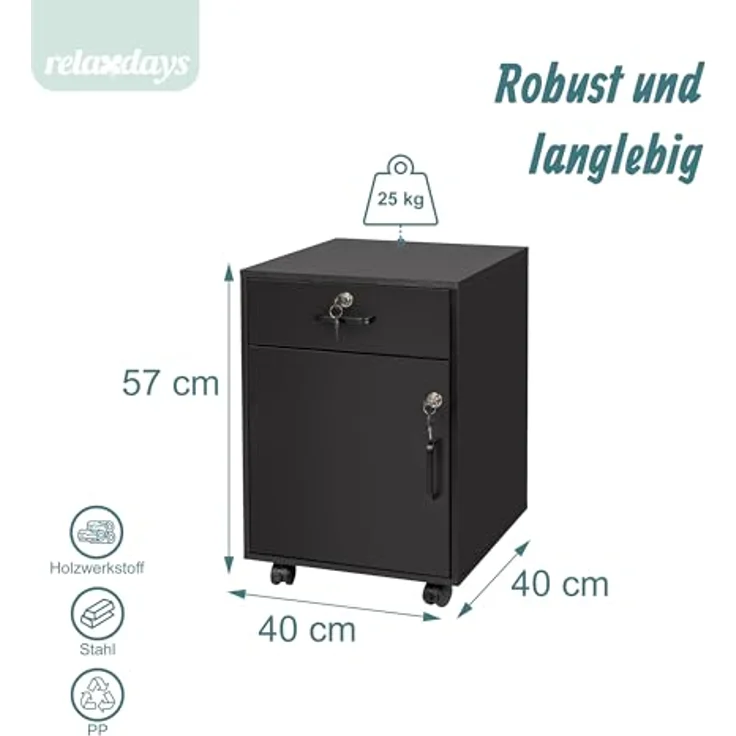 Abschließbarer Rollcontainer 10052347_46 – Bild 3