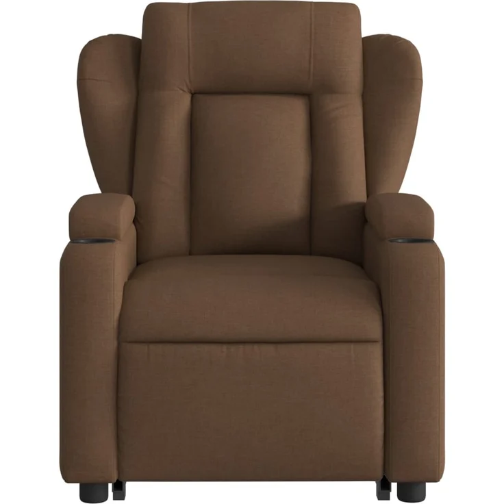 vidaXL Relaxsessel mit Aufstehhilfe Elektrisch Braun Stoff 3204510 – Bild 8