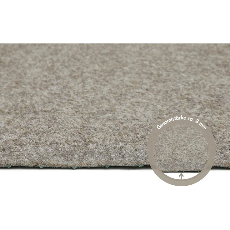 andiamo Kunstrasenteppich Deco mit Noppen - Kunstrasen Outdoor zur Verwendung als Balkon Teppich oder Rasenteppich Outdoor - wetterfest und zuschneidbar 200x300 cm Beige – Bild 5