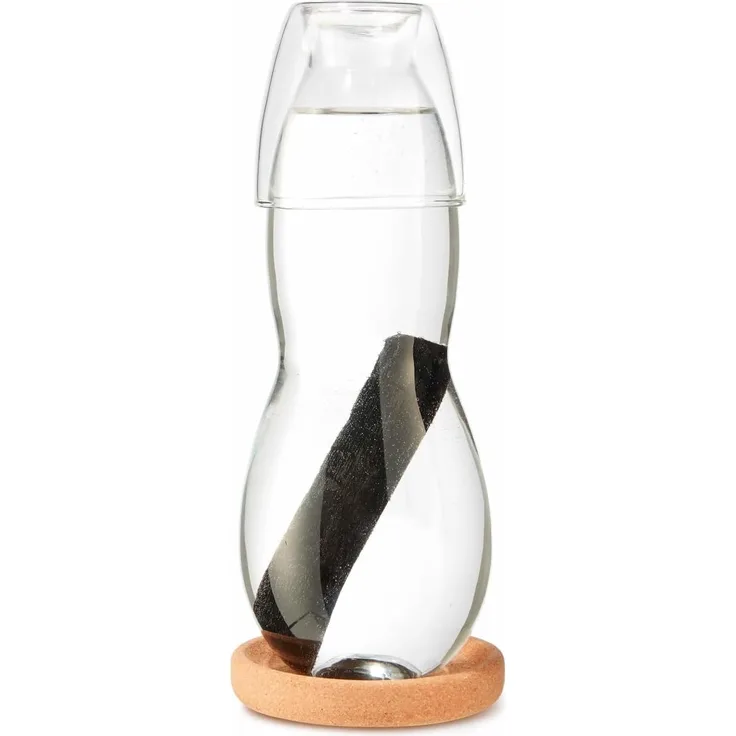 Black Blum Eau Good 08 L Wasserkaraffe aus Glas MIT Glas