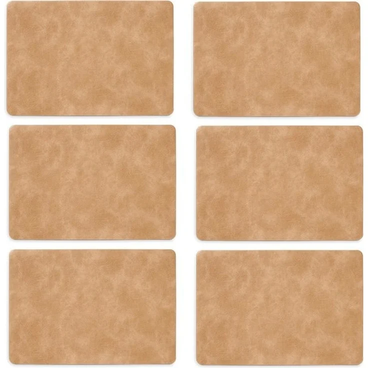 Zeller Present Platzset, (Set, 6-St), Kunstleder, 6-teilig, 30 x 42,5 cm – Bild 2