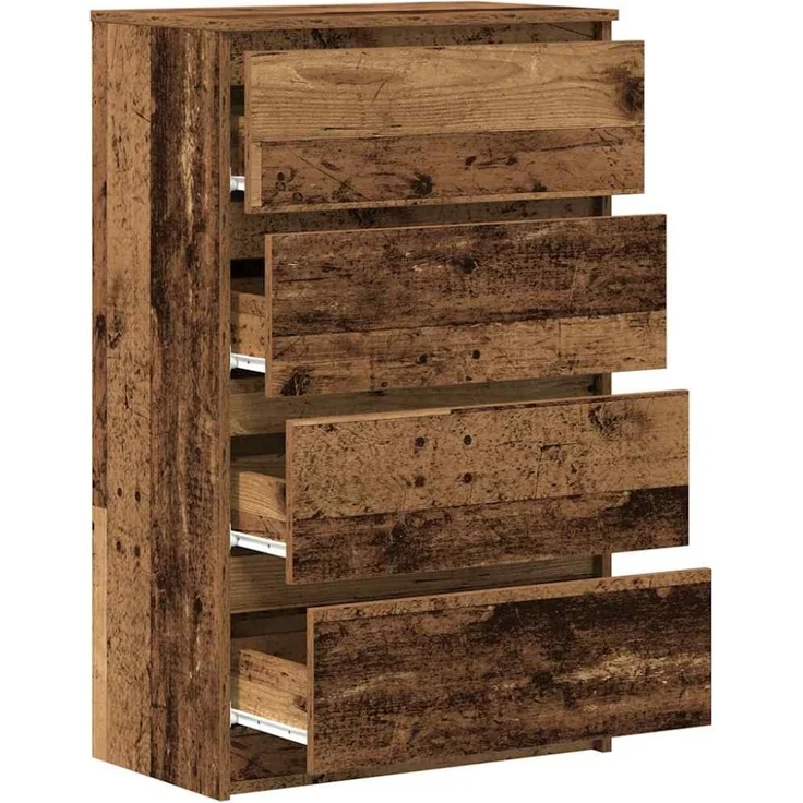 vidaXL Sideboard Altholz-Optik 60x35x98,5 cm Holzwerkstoff 861128 – Bild 6