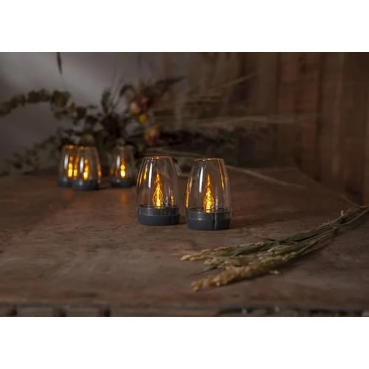 LED-Solar-Dekoration "Tropea", 2er Pack, schwarz – Bild 5