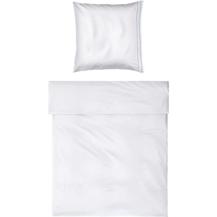 Möve Bettwäsche Möve Noblesse Bettwäsche Set, Satin, 2 teilig, mit eleganten Biesen – Bild 4