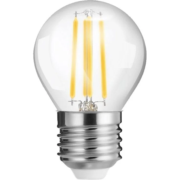 5x 4W E27 Mini LED Filament Leuchtmittel Birne Leuchte 430 Lumen klar Glas – Bild 1